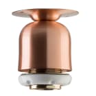 C'ERA UNA VOLTA - Spot attacco E27 in rame satinato con ghiera. 8811