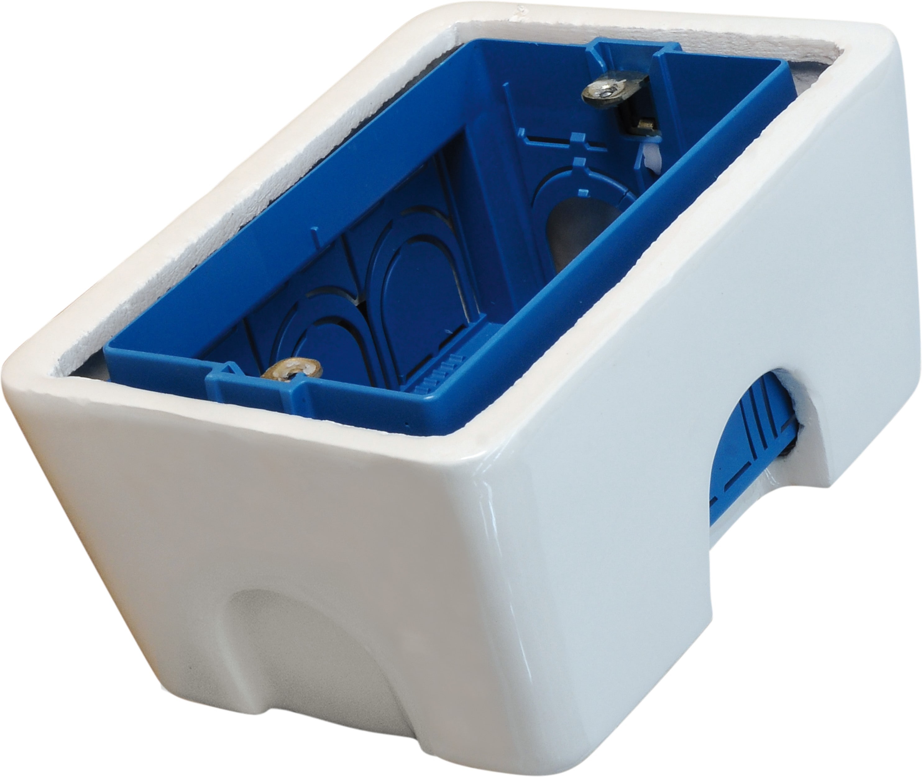 C'ERA UNA VOLTA - Base contenitore scatola (503) porcellana 1 foro.