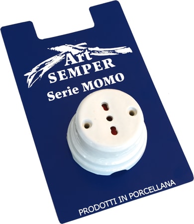 C'ERA UNA VOLTA - Presa polivalente 10/16A 250V CE D.74 mm.