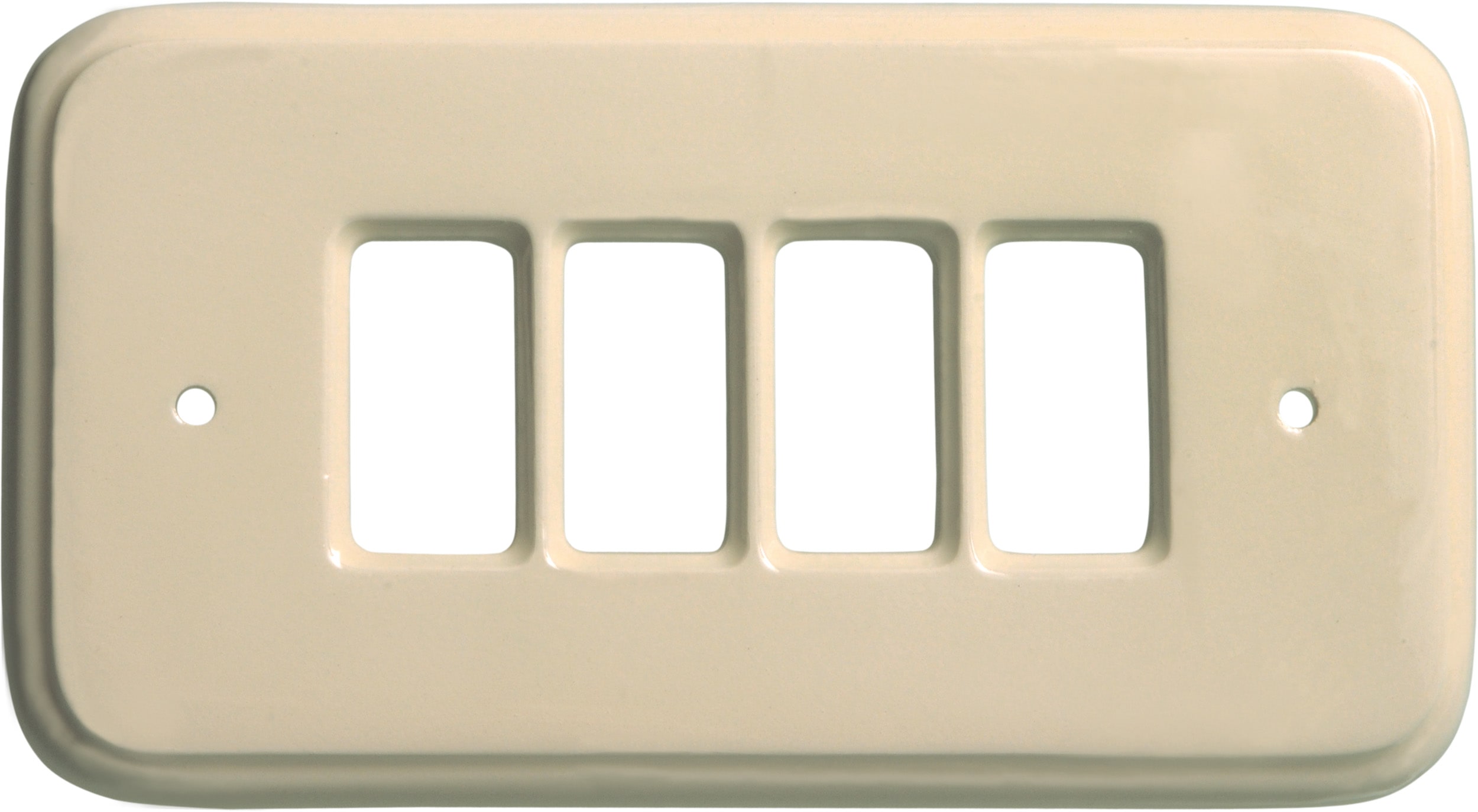 C'ERA UNA VOLTA - Placca copri interruttore 4 fori per un design elegante e funzionale.