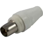 LE PROLUNGHE - Spina TV schermata diametro 9.50 mm. 0104