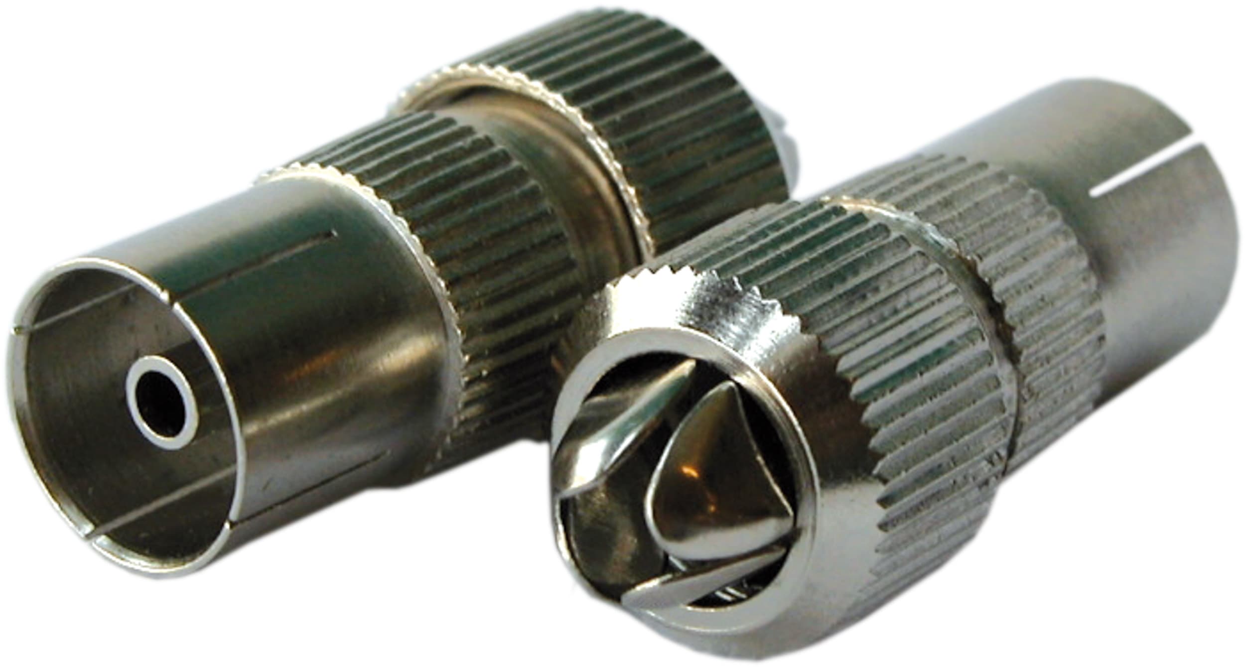 LE PROLUNGHE - Presa TV metallica diametro 9.50 mm. 0122