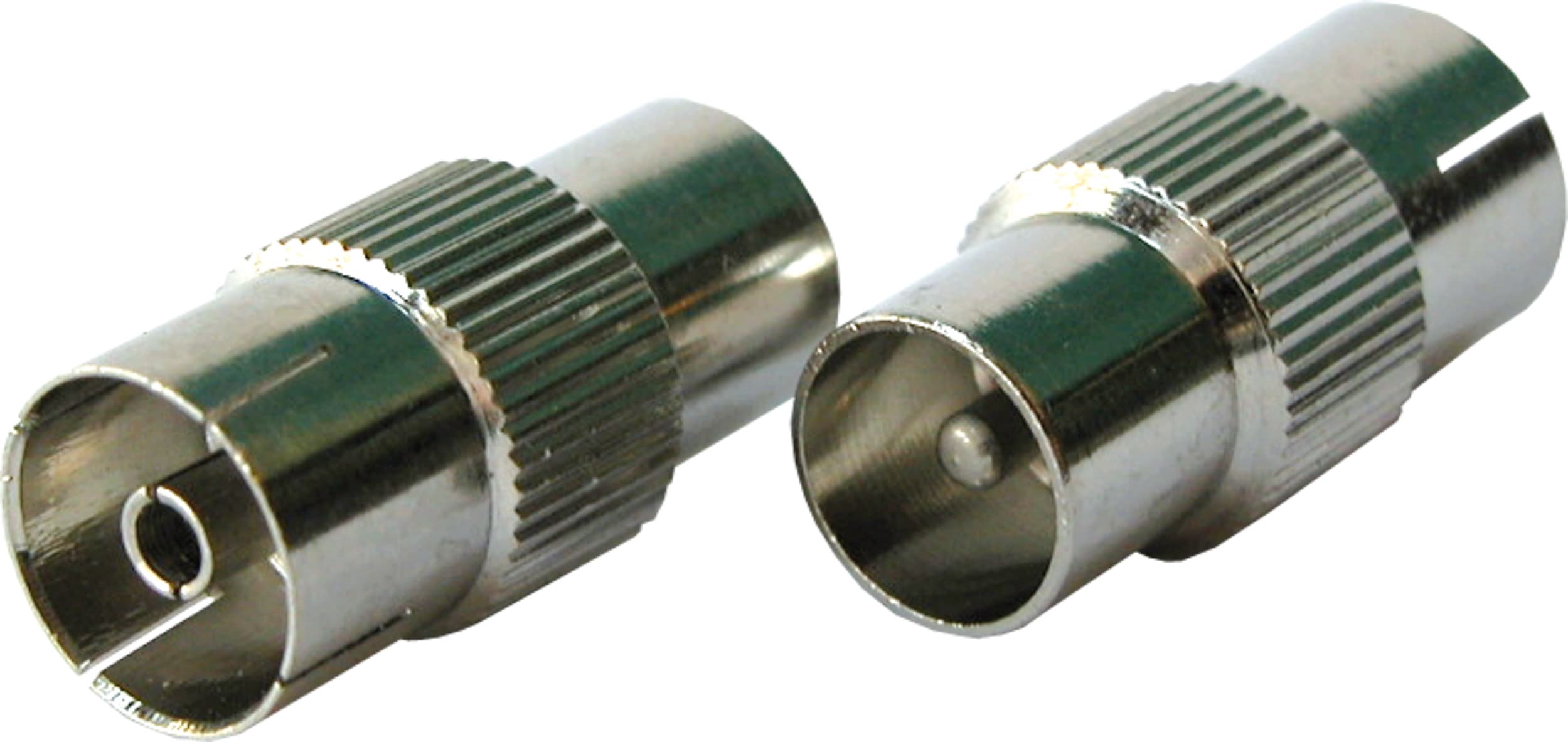 LE PROLUNGHE - Adattatore TV metallico SP/PR diametro 9.50 mm.