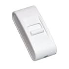 LE PROLUNGHE - Interruttore passante unipolare Rey BN lunghezza 62mm.