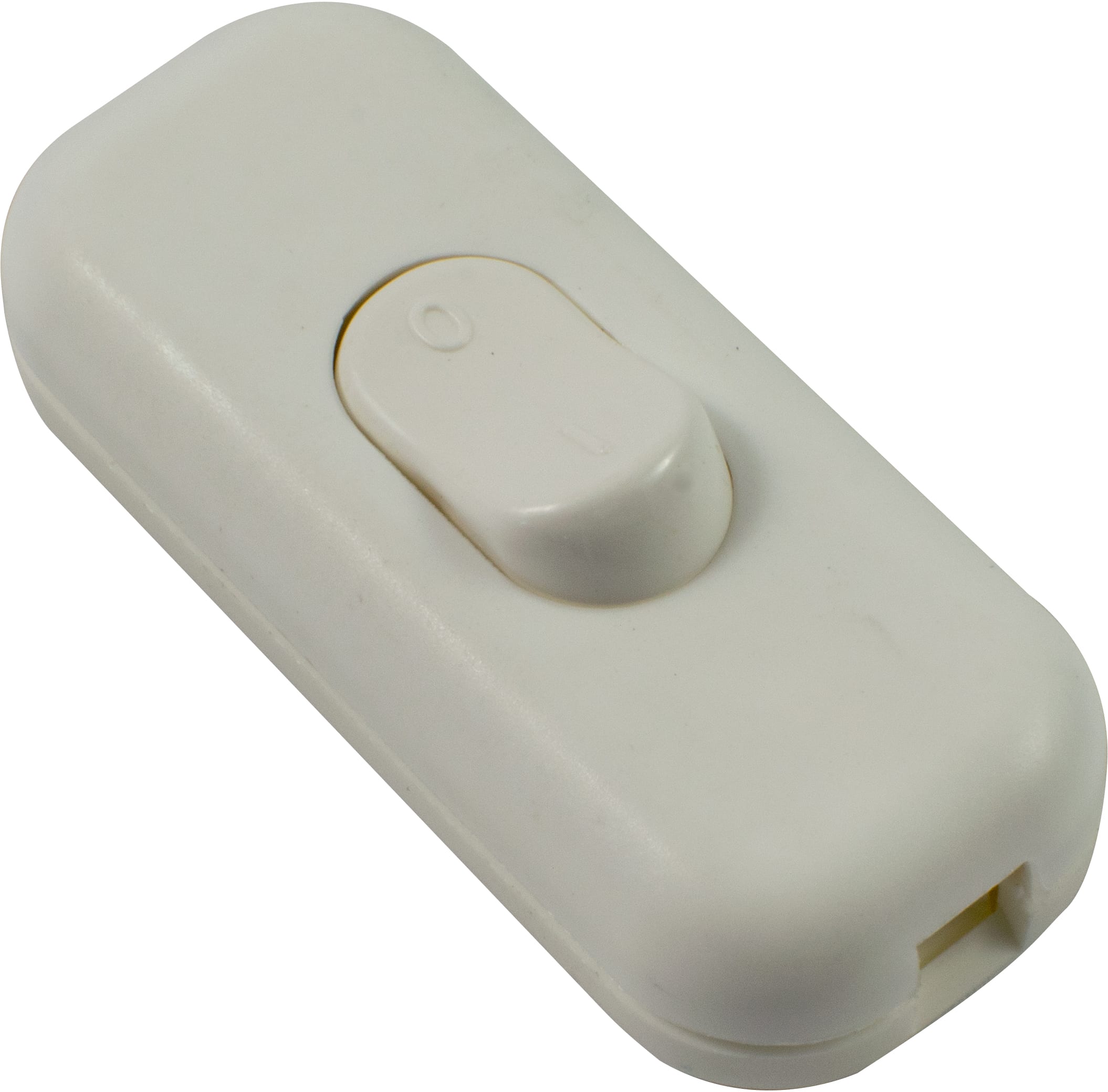 LE PROLUNGHE - Interruttore bipolare bianco lunghezza 60mm.