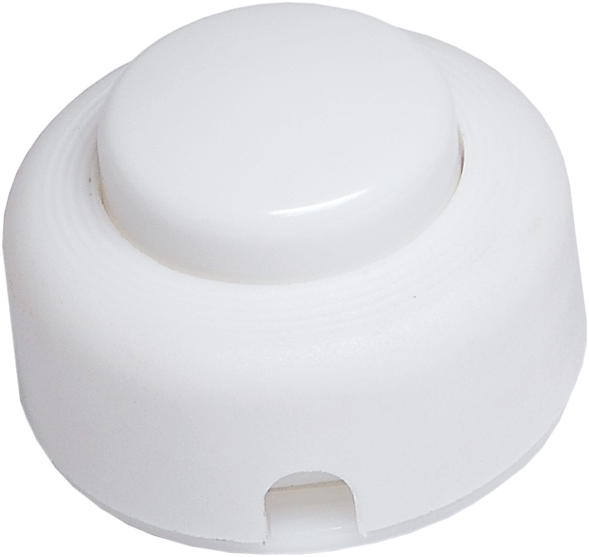 LE PROLUNGHE - Interruttore a pedale bianco diametro 65 mm.
