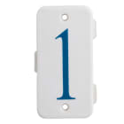 C'ERA UNA VOLTA - Piastri con numeri in porcellana per identificare i tavoli del tuo evento.