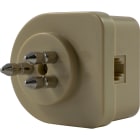LE PROLUNGHE - Spina, presa telefonica e attacco plug 6/4.