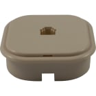 LE PROLUNGHE - Presa parete telefonica con plug 6/4. 1050