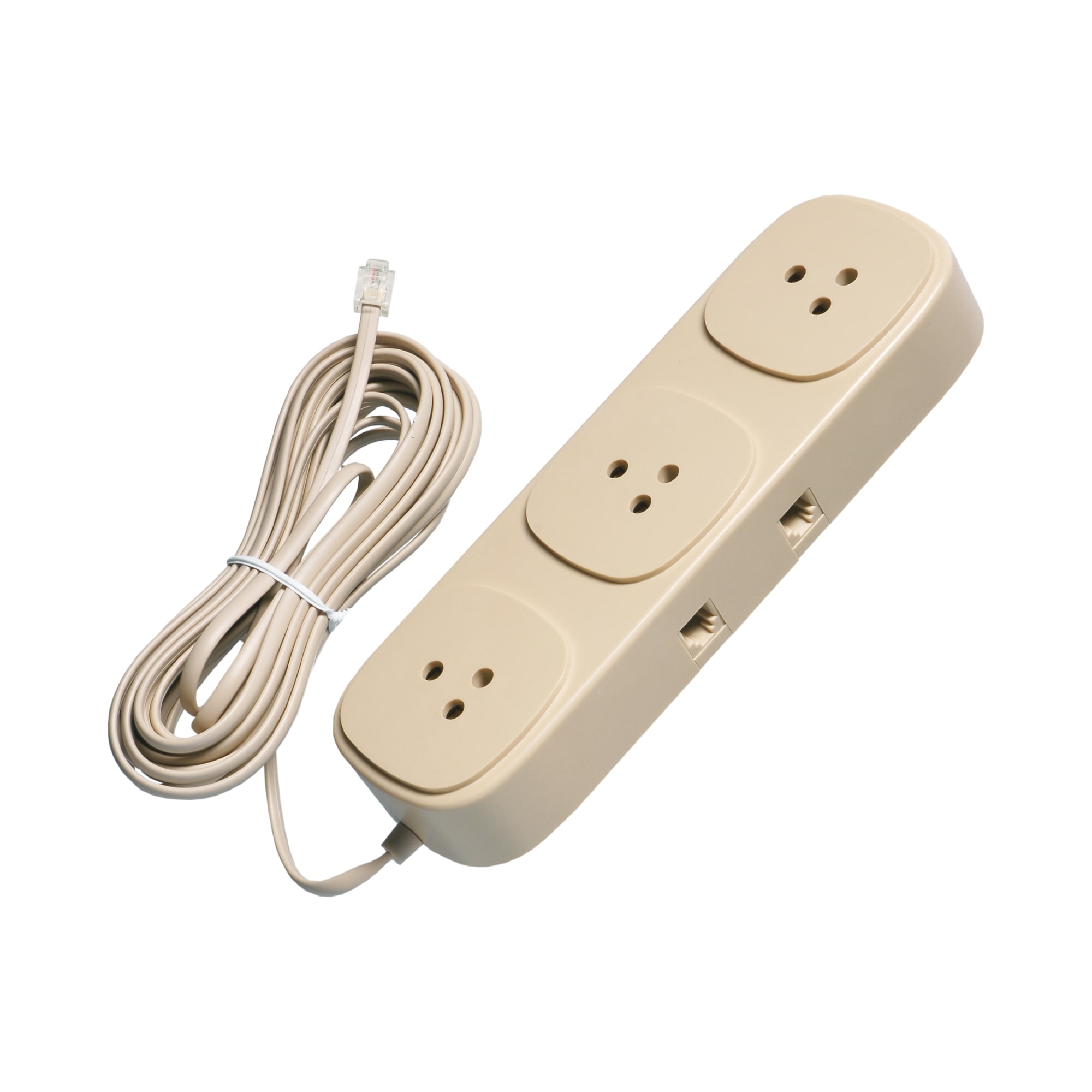 LE PROLUNGHE - Multipla Telef. SP/PLUG + 3USC 3P e 2PLUG.