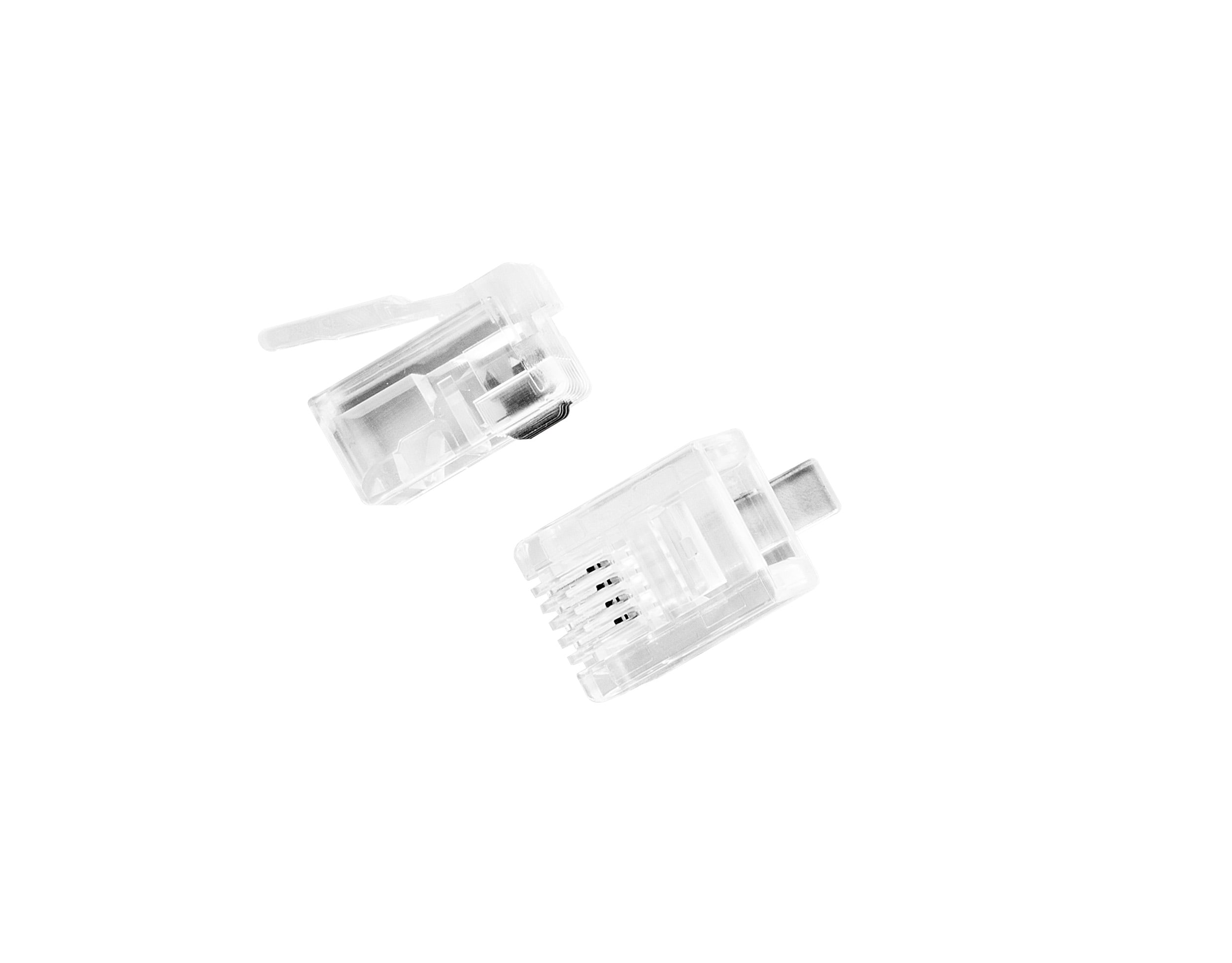 LE PROLUNGHE - Plug telefonici 6/4 per connessioni affidabili e veloci.