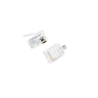 LE PROLUNGHE - Plug telefonici 6/6: connettori per linee telefoniche standard RJ11. Ideali per telefoni, fax e modem. Facili da installare e compatibili con tutti i dispositivi RJ11.