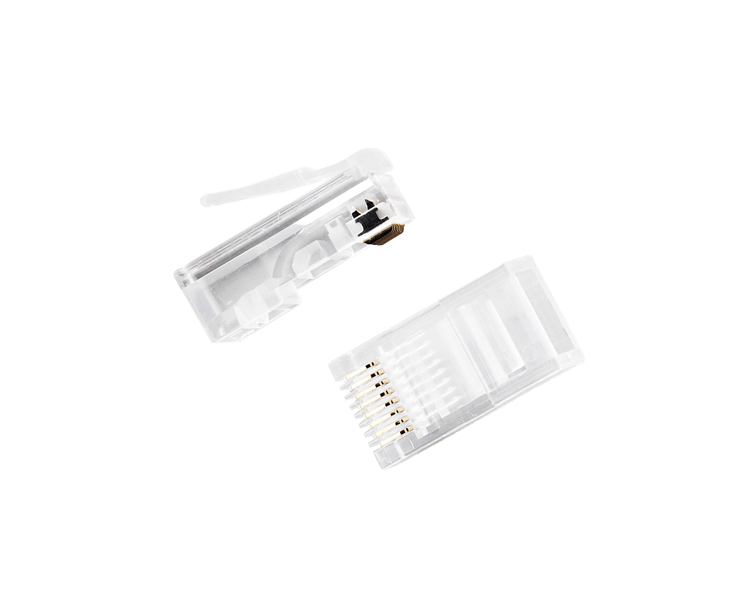 LE PROLUNGHE - Plug telefonici 8/8 per connessioni rapide e affidabili. Ideali per uffici e ambienti domestici.