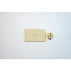 LE PROLUNGHE - Presa telefonica da incasso con plug 6/6 per collegamenti facili e veloci.