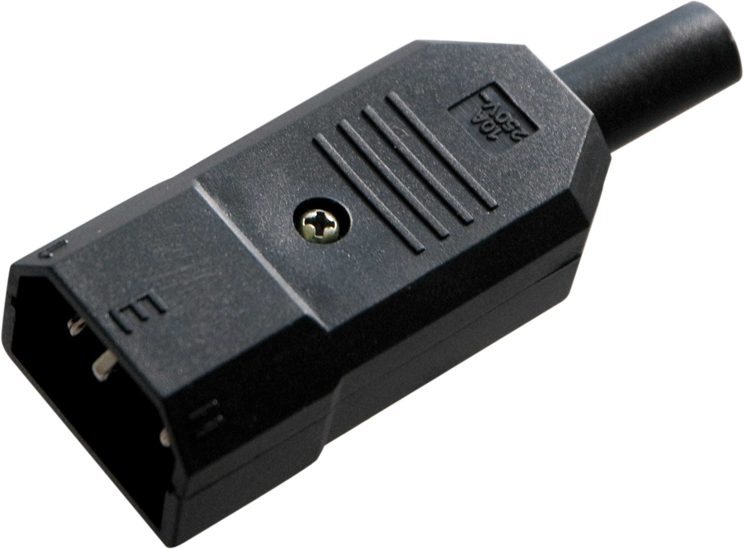 LE PROLUNGHE - Spina AC diritta 10A 250V.