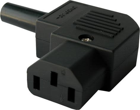 LE PROLUNGHE - Presa AC a 90° 10A 250V.