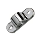 C'ERA UNA VOLTA - Clips fermatubo diametro 20 cromato lucido.