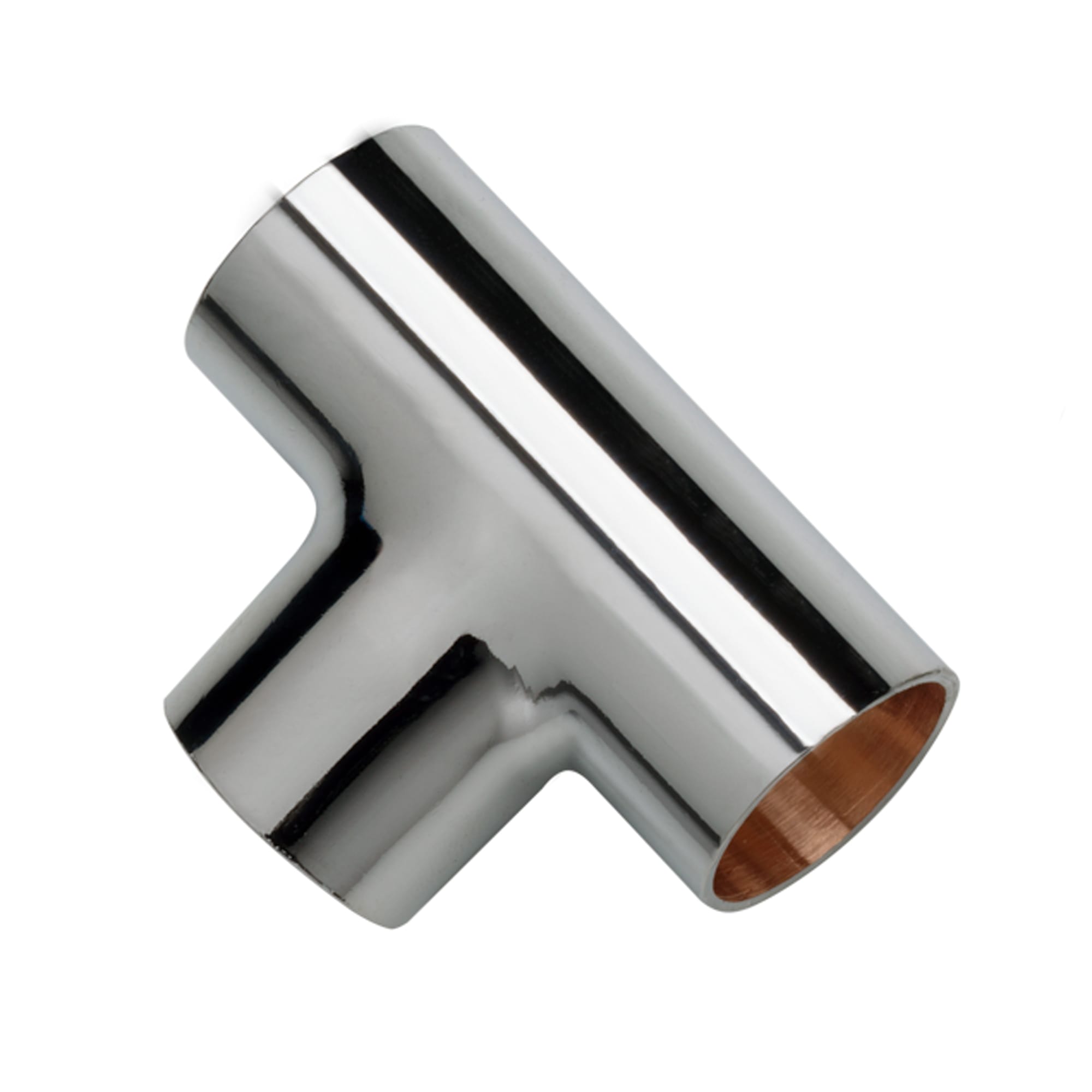 C'ERA UNA VOLTA - Adattatore a T. D.20 cromato lucido.