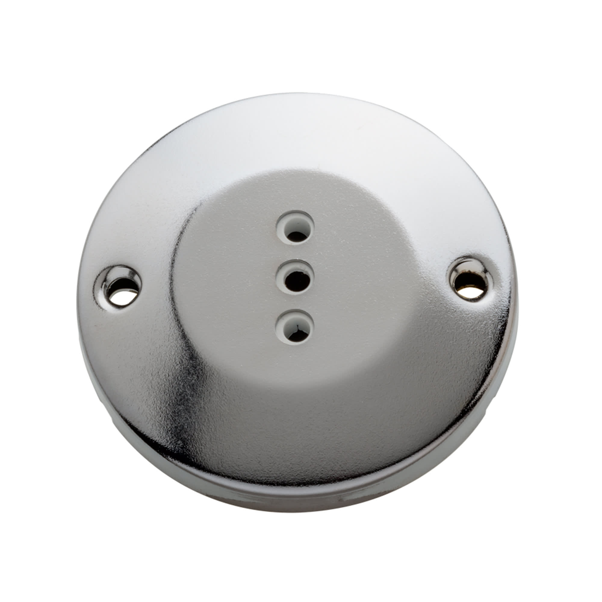 C'ERA UNA VOLTA - Presa 2P+T 10A 250V cromato lucido.