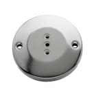 C'ERA UNA VOLTA - Presa 2P+T 10A 250V cromato lucido.