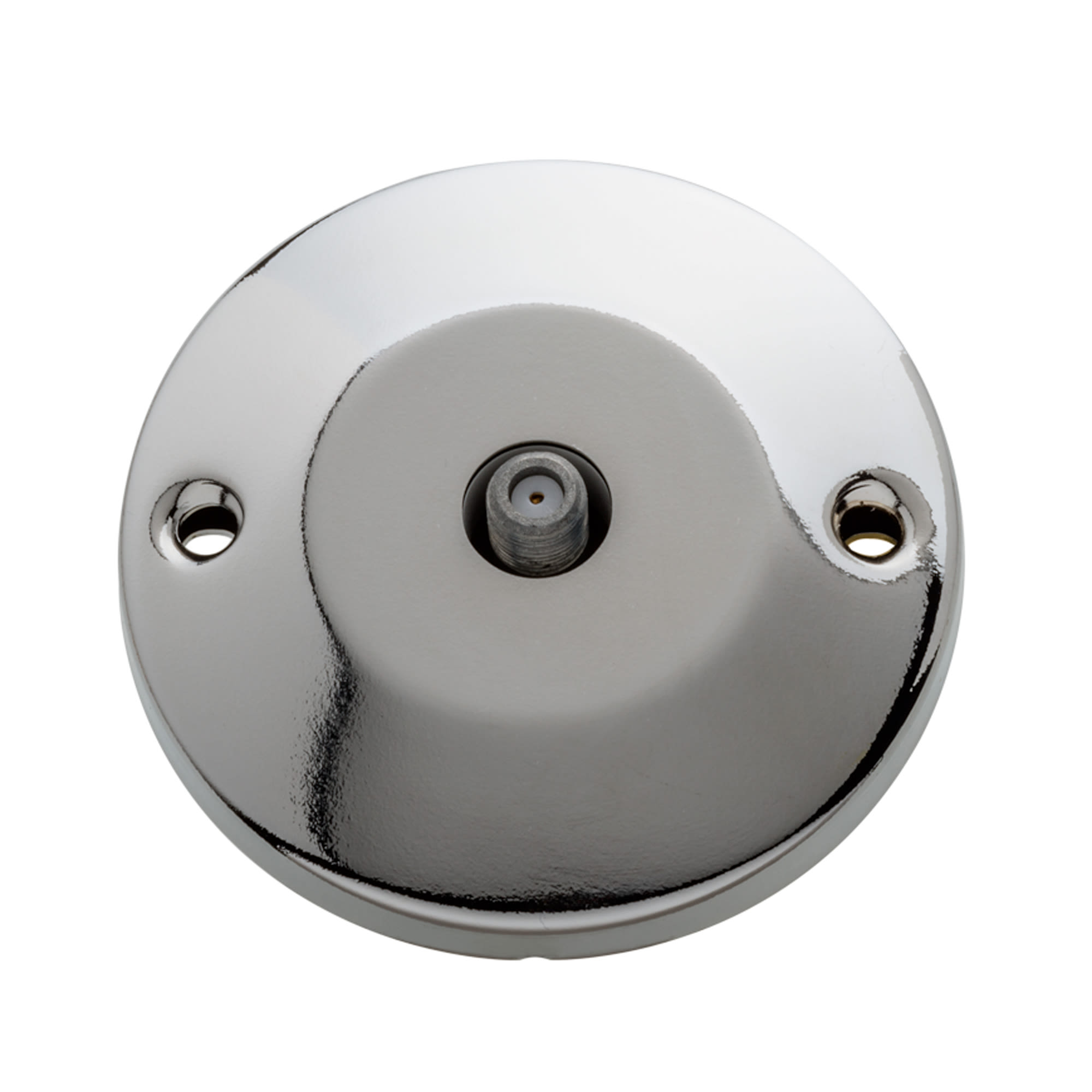 C'ERA UNA VOLTA - Presa TV satellitare cromata lucida per un'installazione elegante e moderna. 13027