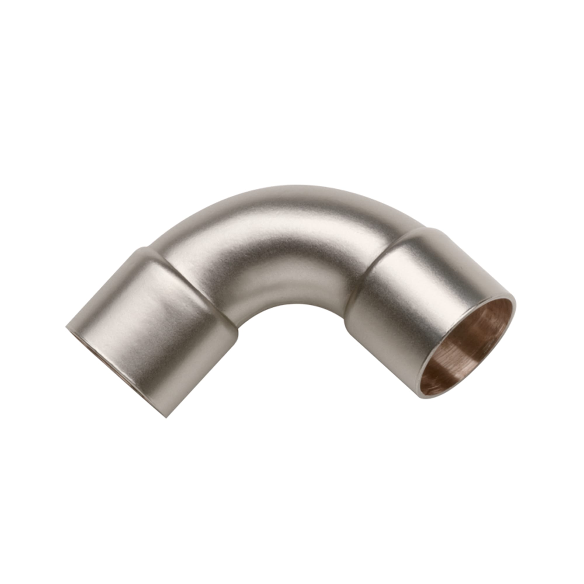 C'ERA UNA VOLTA - Curva a 90° diametro 20 cromato opaco. 13105