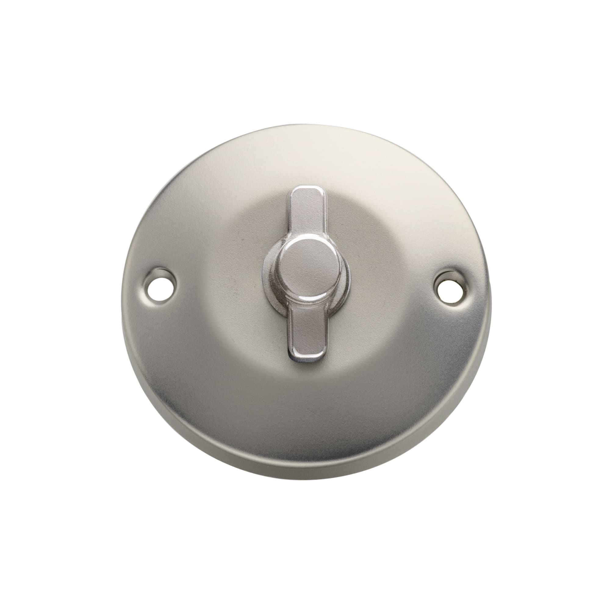 C'ERA UNA VOLTA - Pulsante rotativo 10A 250V cromato opaco.