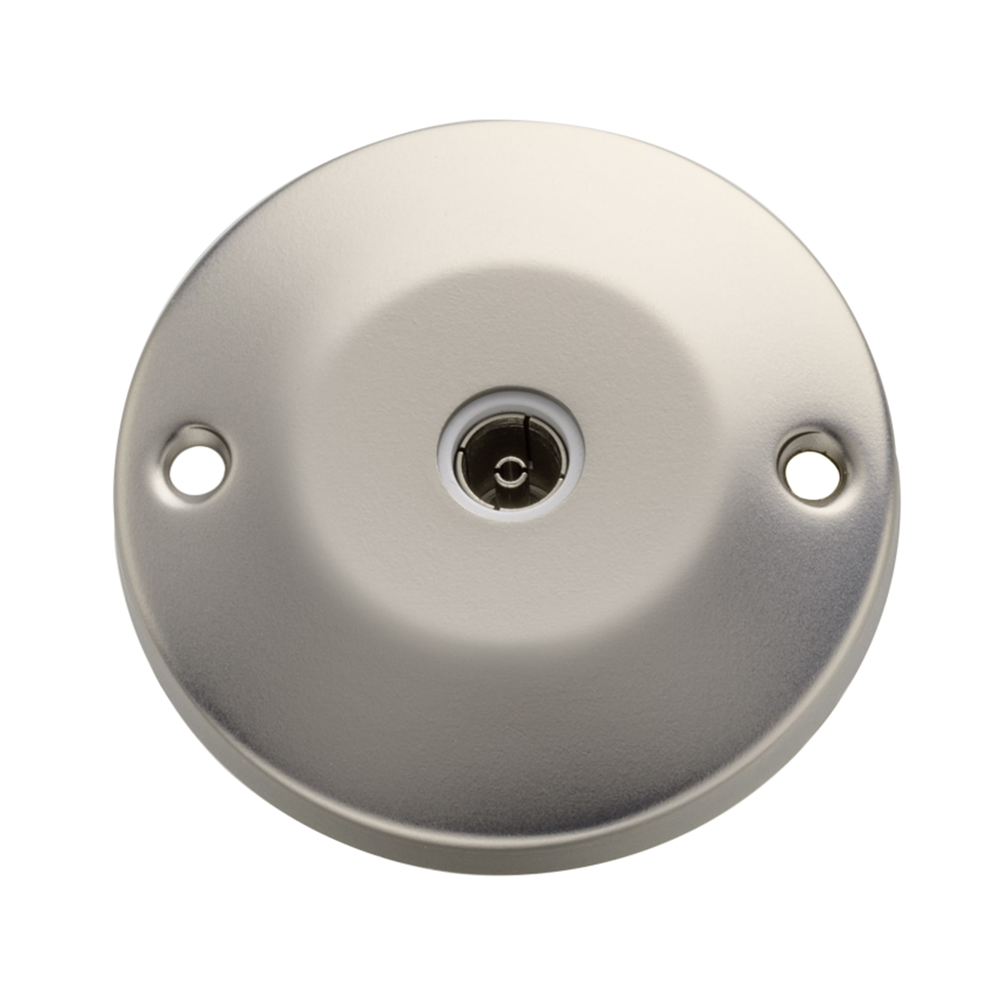 C'ERA UNA VOLTA - Presa TV D.9.50 cromata opaca per un tocco di stile moderno e discreto.