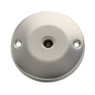 C'ERA UNA VOLTA - Presa TV D.9.50 cromata opaca per un tocco di stile moderno e discreto. 13126