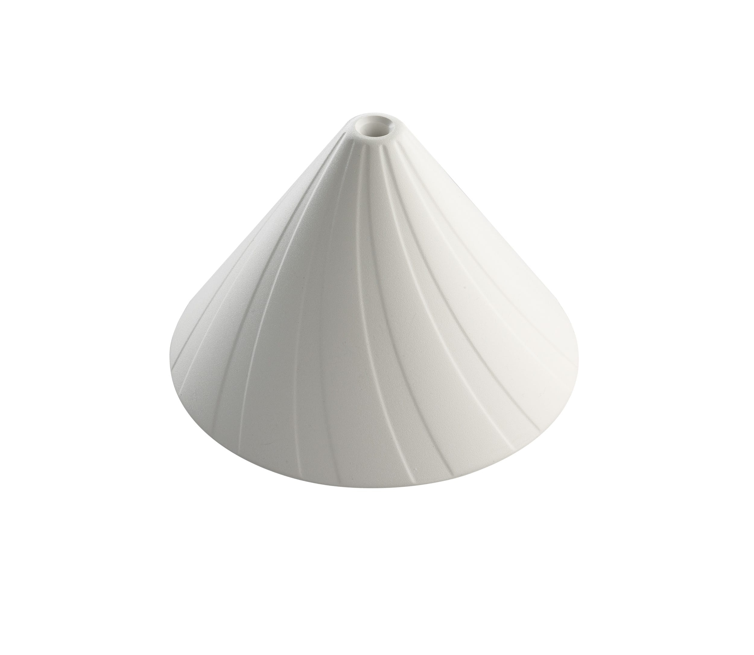 LE PROLUNGHE - Rosone conico BN diametro 110mm e altezza 73mm.