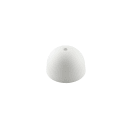 LE PROLUNGHE - Rosone sferico bianco diametro 60mm e altezza 40mm.