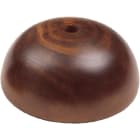 LE PROLUNGHE - Rosone legno sferico diametro 110mm altezza 55mm.