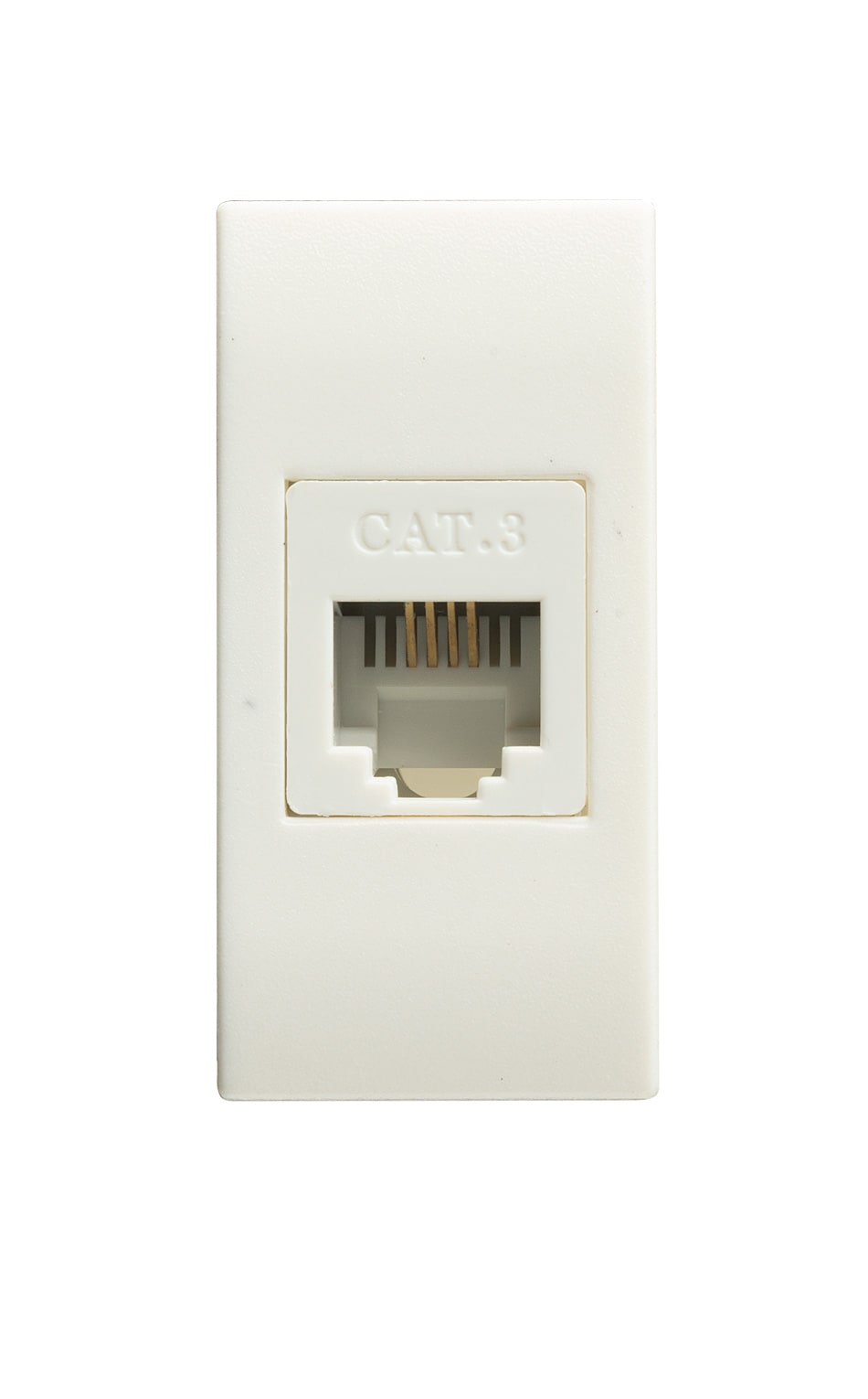 C'ERA UNA VOLTA - Presa telefonica categoria 3 RJ11 plug 6/4 - Flexi. 14084