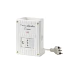 C'ERA UNA VOLTA - Cablybox 3 prese USB LED 10/16A + interruttore destro 16A MT.1.5