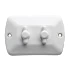 C'ERA UNA VOLTA - 1 interruttore + 1 deviatore rotativo 10A 250V splendid.