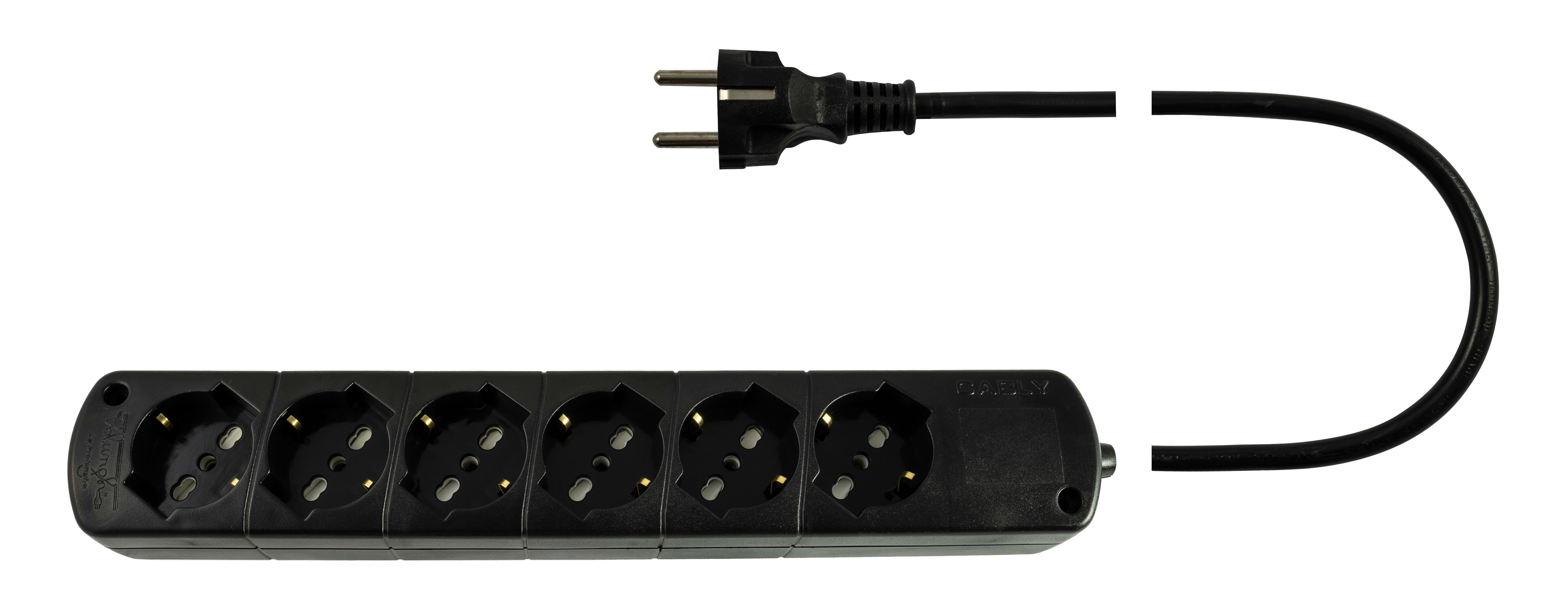 LE PROLUNGHE - Cavetto USB 6U super resistente per smartphone e tablet, lunghezza 1.50 metri.