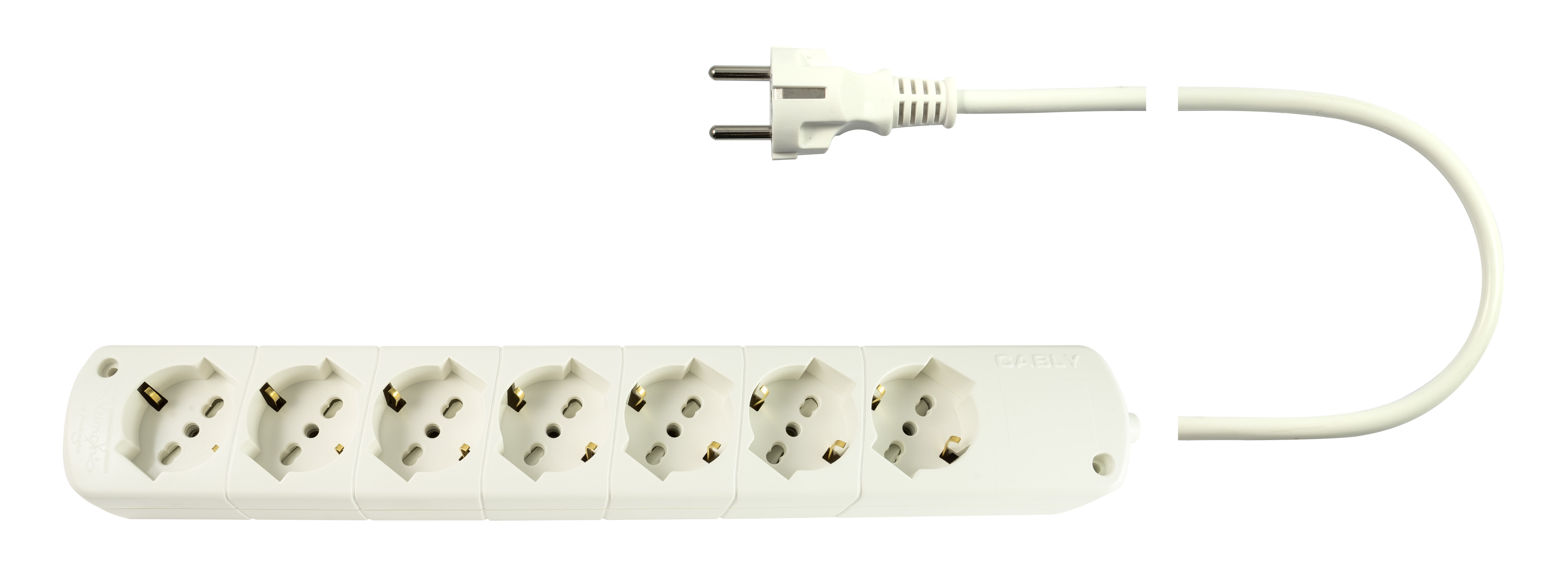 LE PROLUNGHE - Cably U.7U per interni e esterni, 3G1.50, spessore e superficie 1.50 metri, colore bianco. 227