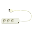 LE PROLUNGHE - Cably U.3U per interni e esterni, 3G1.50, SP16A, lunghezza 1.50 metri, colore BN. 233