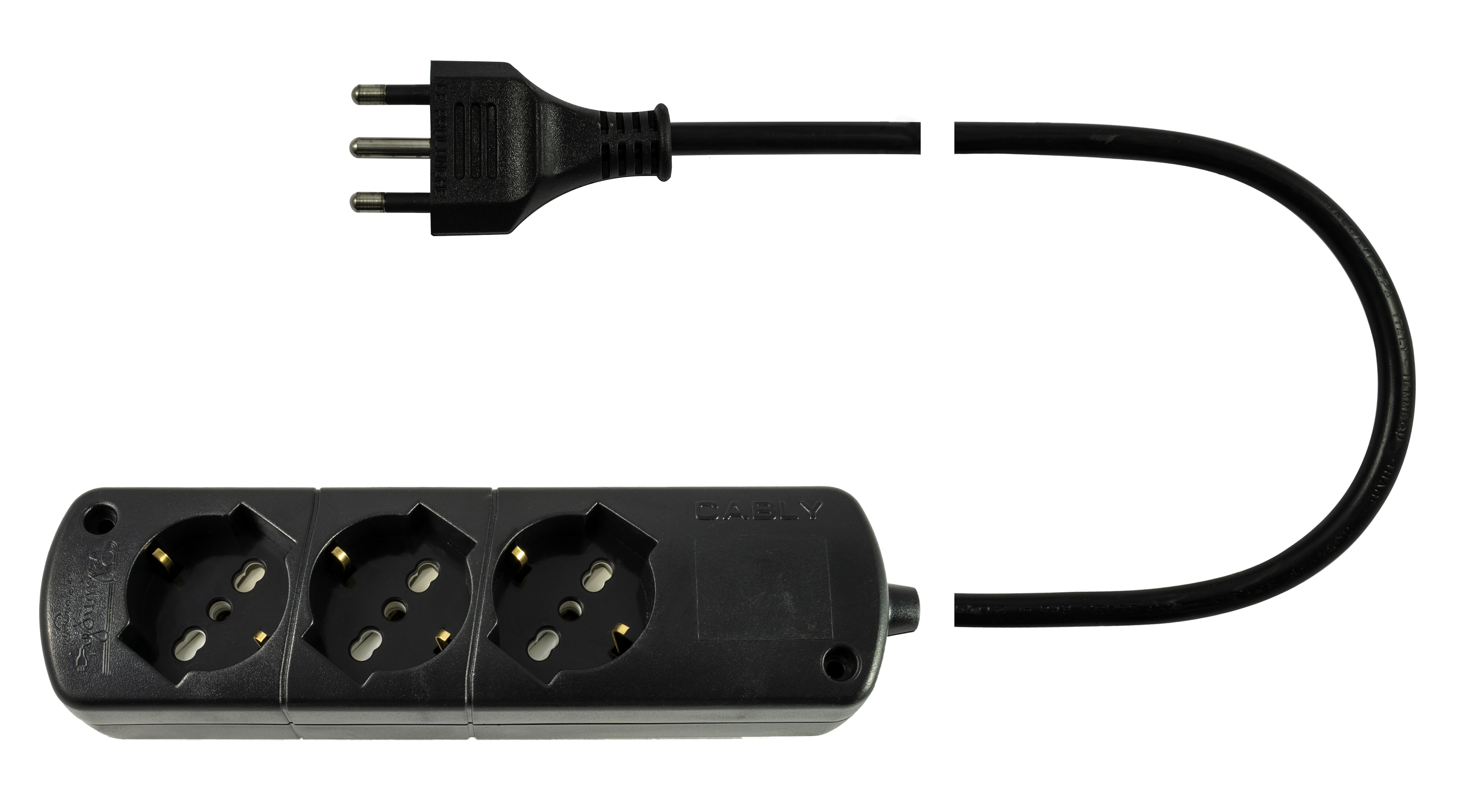 LE PROLUNGHE - Cably U.3U S/Int 3G1.50 Sp16A Mt.1.50 Ne. 233/N