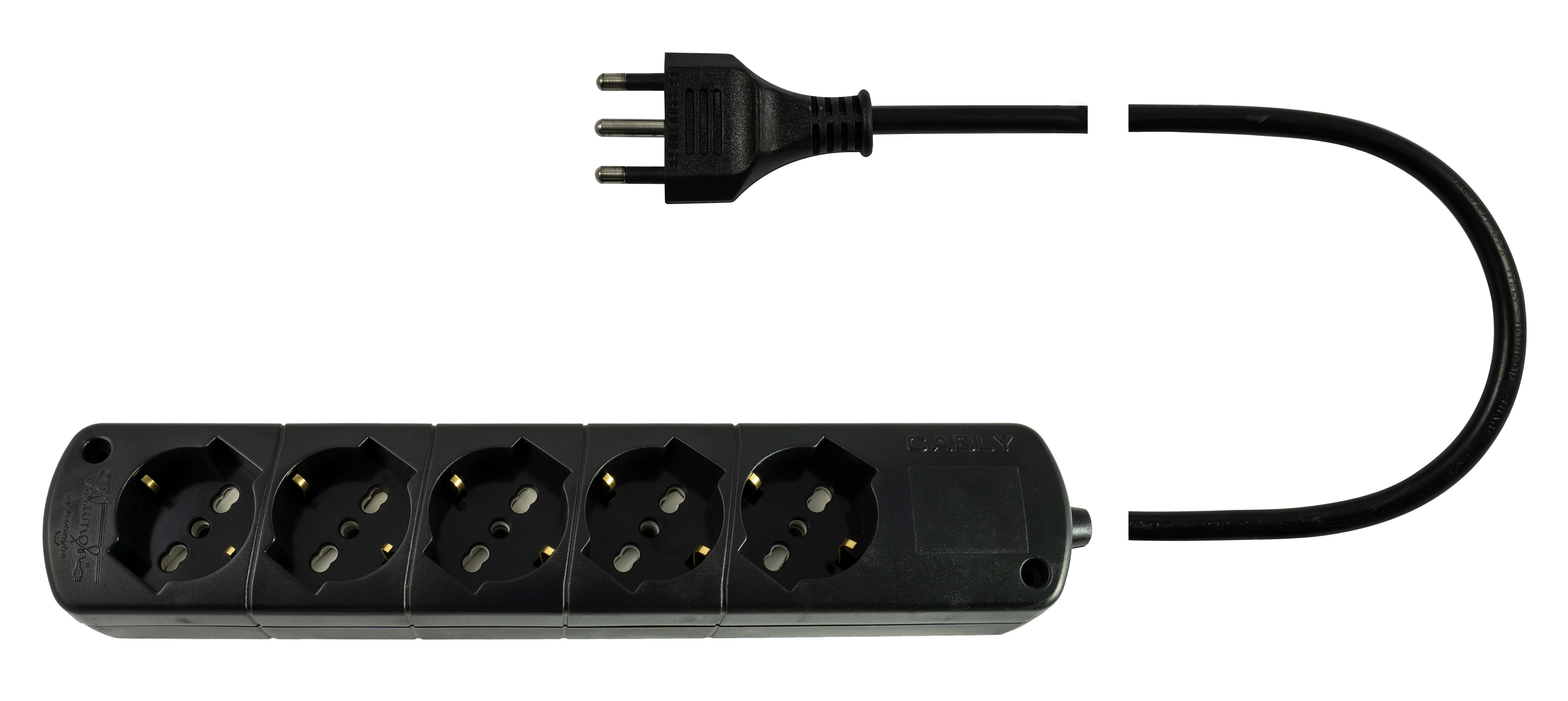 LE PROLUNGHE - Cably U.5U S/Int 3G1.50 Sp16A Mt.3 Ne.