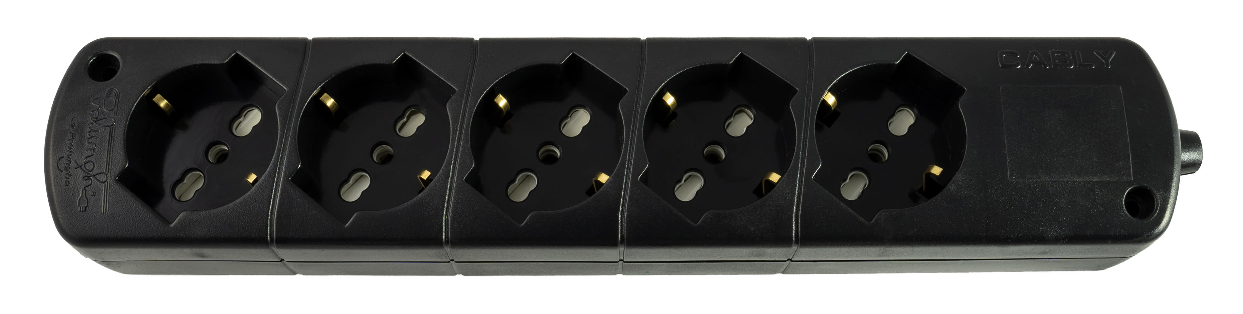 LE PROLUNGHE - Cavo universale 5U standard internazionale 10/16A con presa SCHUKO.