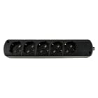 LE PROLUNGHE - Cavo universale 5U standard internazionale 10/16A con presa SCHUKO.