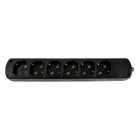 LE PROLUNGHE - Cably Universale 6U S/Int 10/16A + Schuko NE.