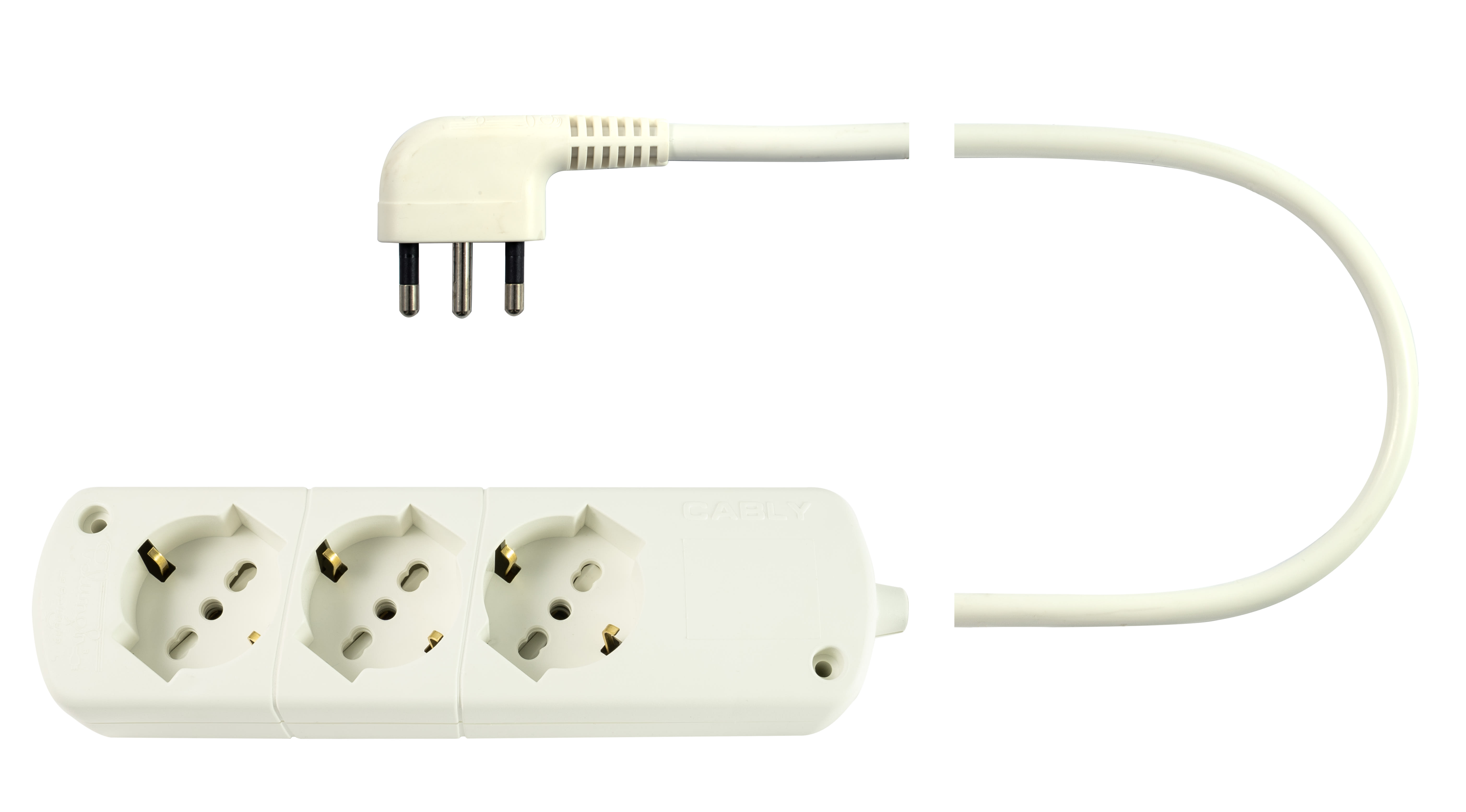 LE PROLUNGHE - Cablaggio USB 3.0 SuperSpeed 1.50 metri Spina 90 gradi Bianco.