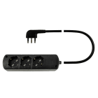 LE PROLUNGHE - Cablaggio USB 3.0 SuperSpeed 1.50 metri Spina 90 gradi Maschio 3 metri Nero.