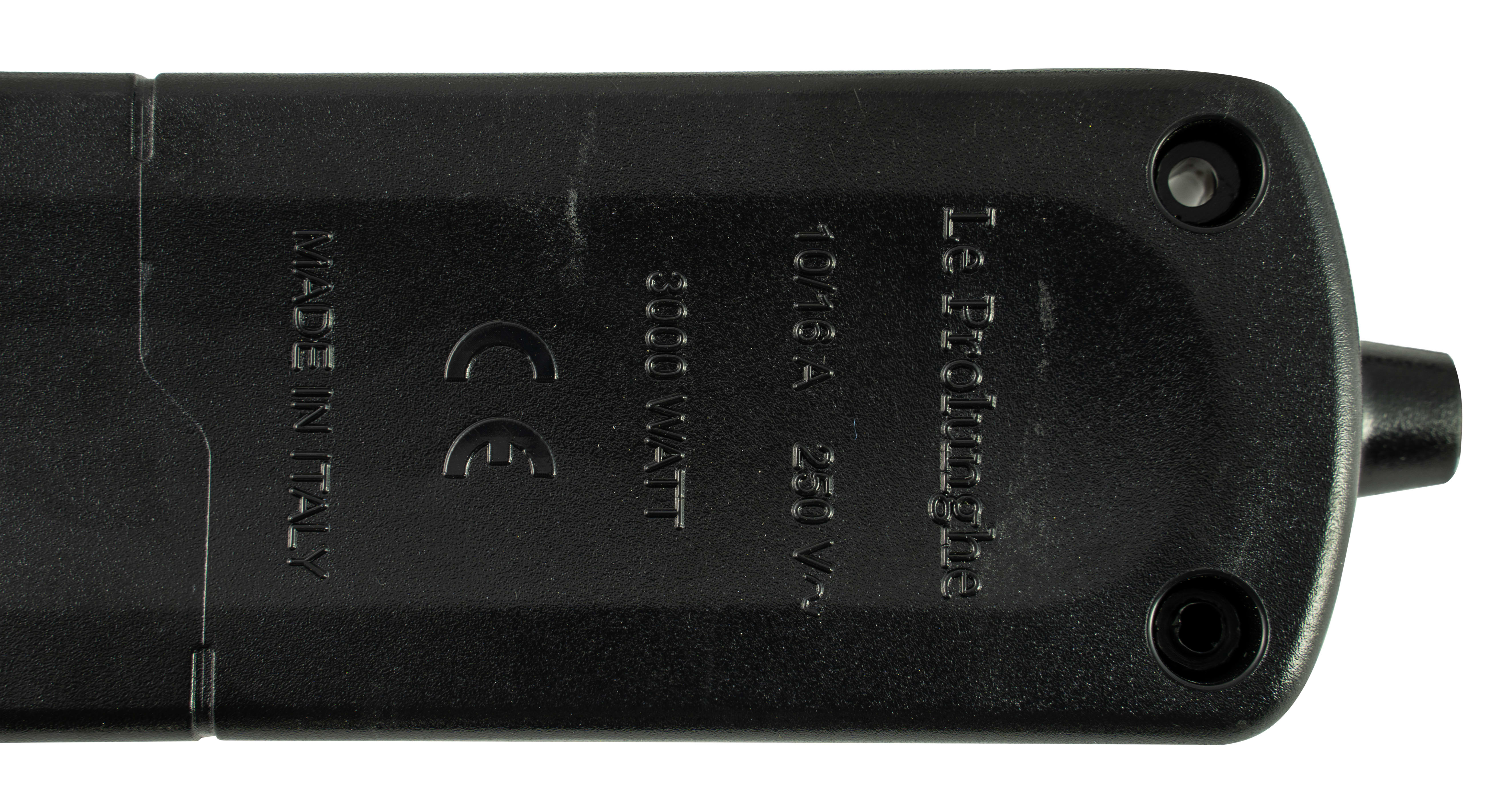 LE PROLUNGHE - Cavo USB 6U con interruttore 3G1.50 spina/spina, lunghezza 3 metri.