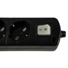 LE PROLUNGHE - Cably U.7U con interruttore 3G1.50 spina/spina da 1.50 metri.