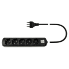 LE PROLUNGHE - Cably U.5U con interruttore 3G1.50, spina 16A e cavo da 3 metri. 295/3-N