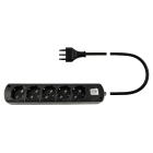 LE PROLUNGHE - Cably U.5U con interruttore 3G1.50, spina 16A e cavo da 3 metri.