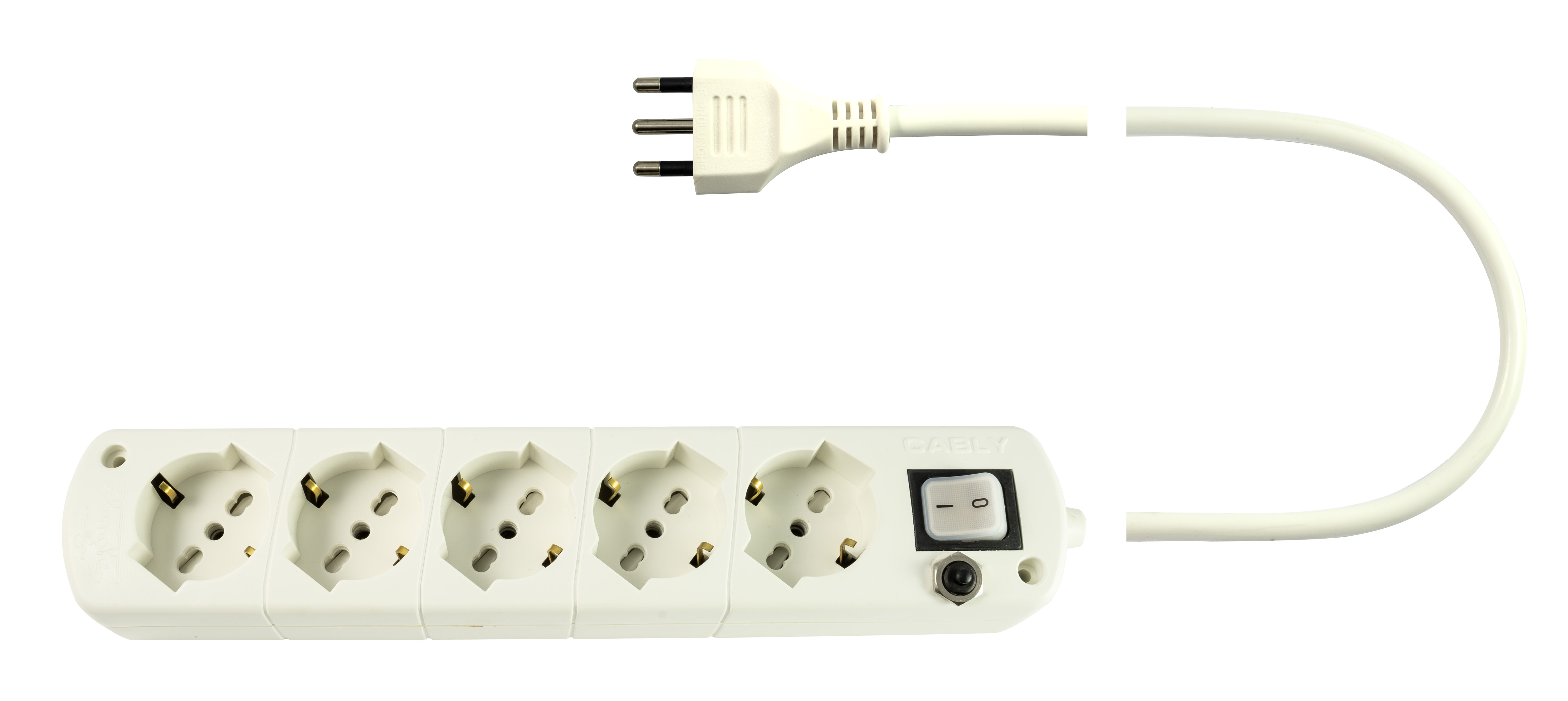 LE PROLUNGHE - Cavo elettrico U.5U con isolamento in PVC 3G1.5, sezione 16mm², montaggio a parete, lunghezza 1.5 metri, colore nero.